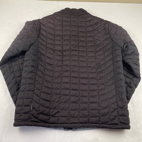 Ben Sherman Puffer Jacket Men’s M Full Zip Lightweight Quilted Black - Picture 2 of 8